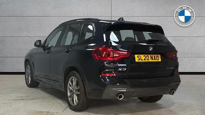 Used BMW X3 M Sport 187 HP (137 kW) 2020 Black SUV