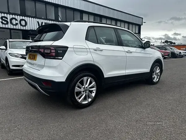 Used VW T-Cross SE 110 HP (80 kW) 2022 White SUV