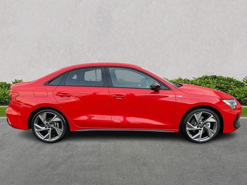 Used Audi A3 Black Edition 150 HP (110 kW) 2025 Red Sedan