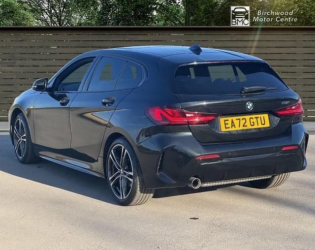 Used BMW 118 M Sport 136 HP (100 kW) 2022 Black Hatchback