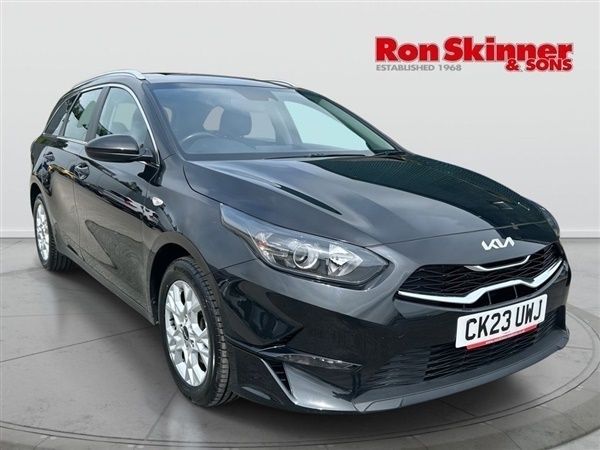 Black Used 2023 Kia Ceed Sportswagon 2 Estate | £13,799 (Fair price) - Image 1/4