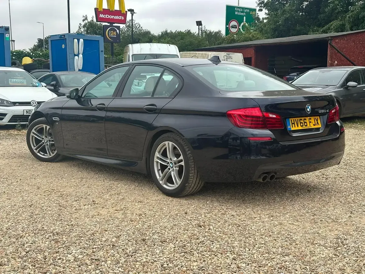 Used BMW 520 M Sport 2016 Black Sedan