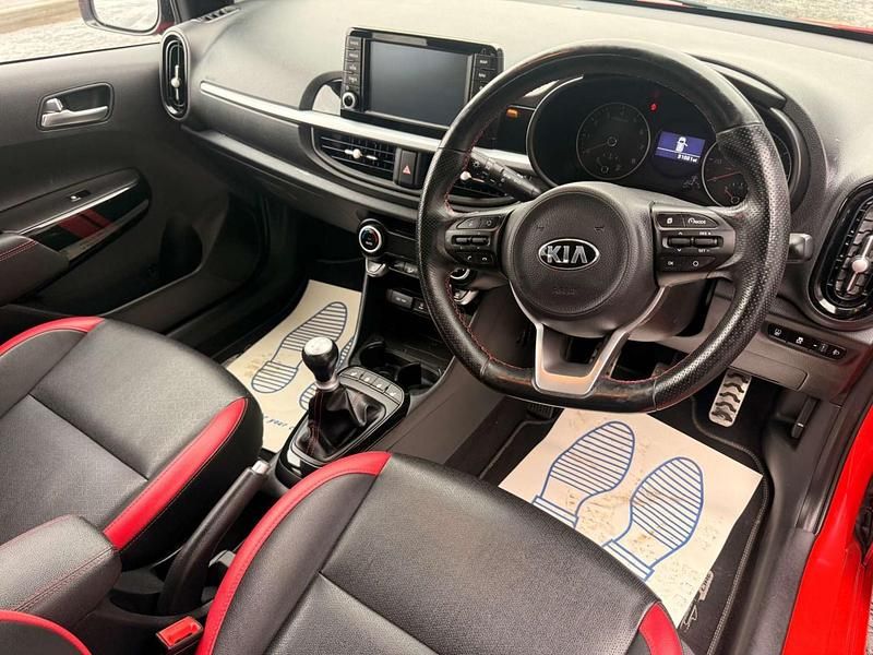 Used Kia Picanto GT-Line S 83 HP (61 kW) 2020 Red Hatchback