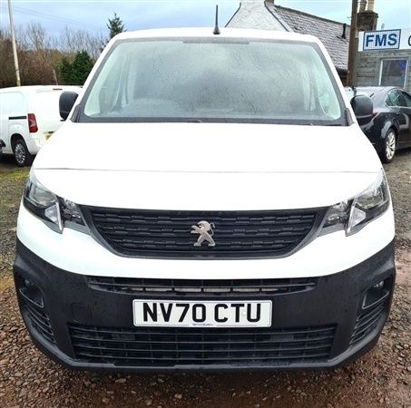 White Used 2020 Peugeot Partner S MPV | £11,274 (A bit pricey) - Image 1/1