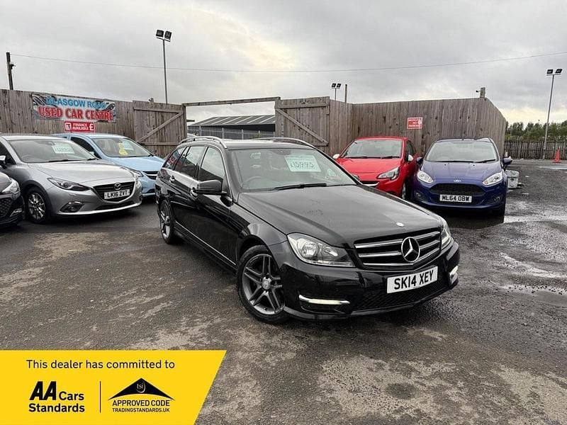 Black Used 2014 Mercedes C220 Sport Edition Estate | £5,995 (Super price) - Image 1/4