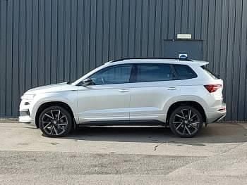 Used Skoda Karoq SportLine 150 HP (110 kW) 2023 Silver SUV