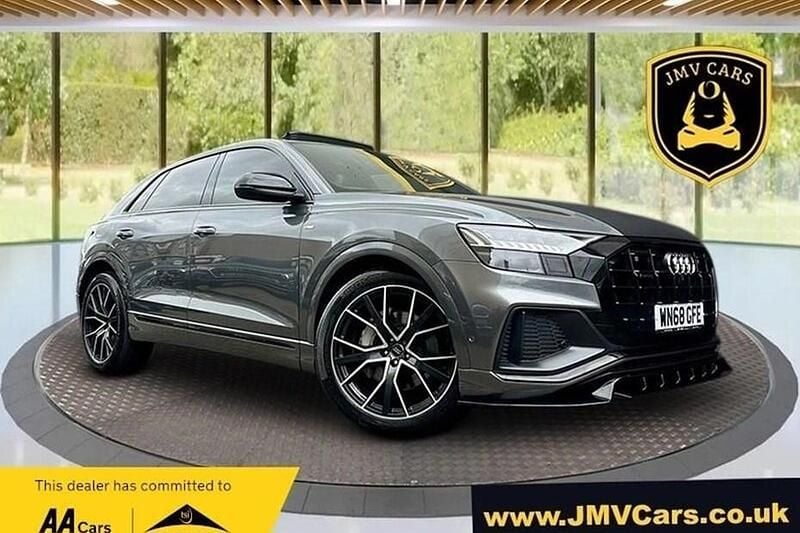Grey Used 2018 Audi Q8 S-Line SUV | £40,975 - Image 1/1
