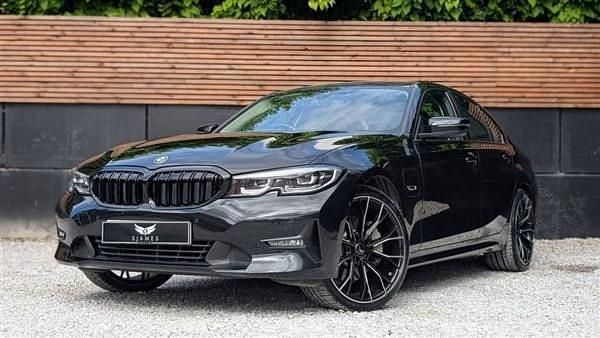 Black Used 2021 BMW 330 M Sport Sedan | £21,590 (Fair price) - Image 1/4
