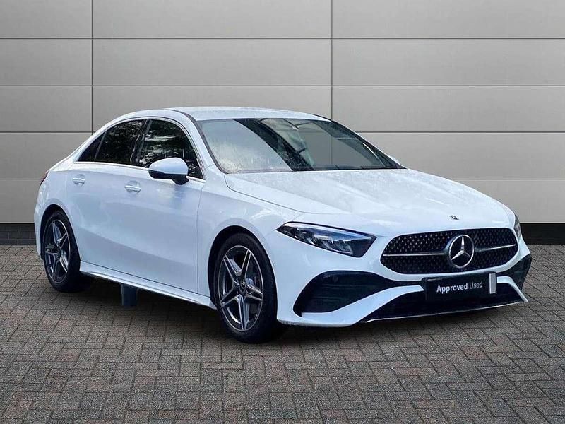 White Used 2024 Mercedes A200 Executive Sedan | £24,995 (Fair price) - Image 1/4