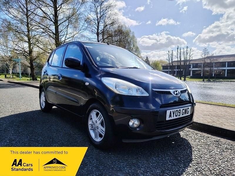 Used Hyundai i10 Comfort 77 HP (56 kW) 2009 Black Hatchback