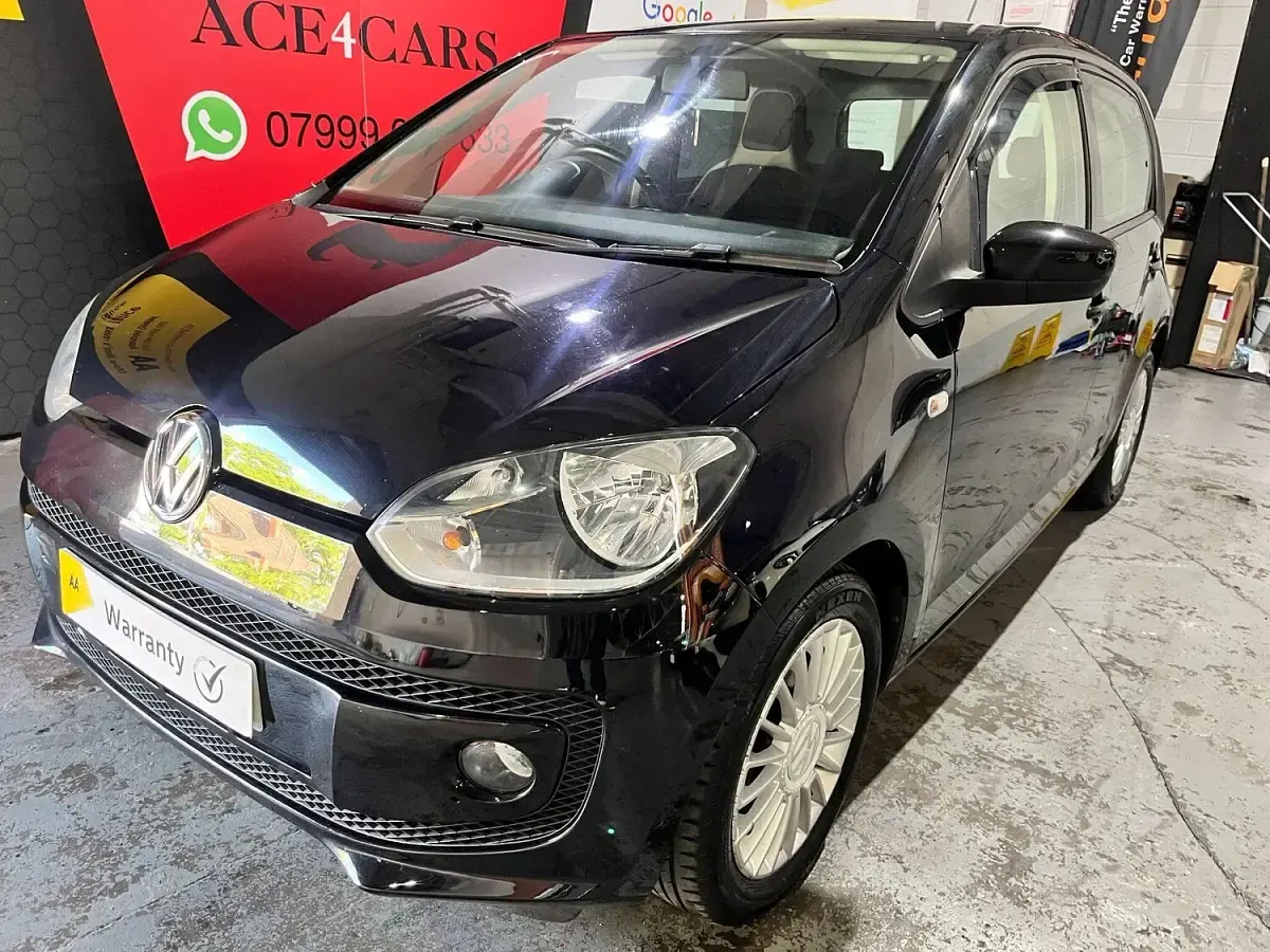 Used VW up! high up! 75 HP (55 kW) 2014 Black Hatchback