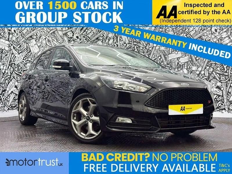 Used Ford Focus ST 250 HP (183 kW) 2018 Black Hatchback