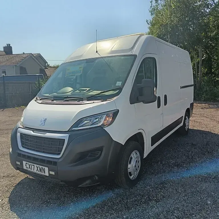 Used Peugeot Boxer 130 HP (95 kW) 2017 White Van