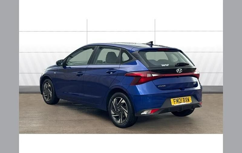 Used Hyundai i20 SE 100 HP (73 kW) 2021 Blue Hatchback