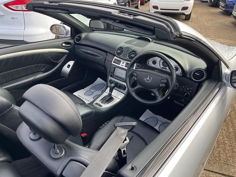 Used Mercedes CLK280 2009 Silver Cabriolet
