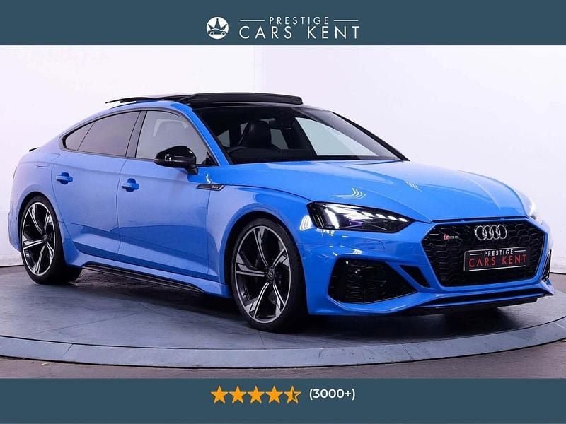 Blue Used 2020 Audi RS5 Sportback Advanced Hatchback | £43,500 (Expensive) - Image 1/4