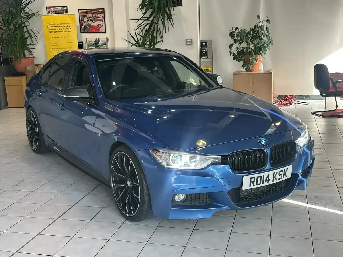 Used BMW 320 M Sport 2014 Blue Sedan
