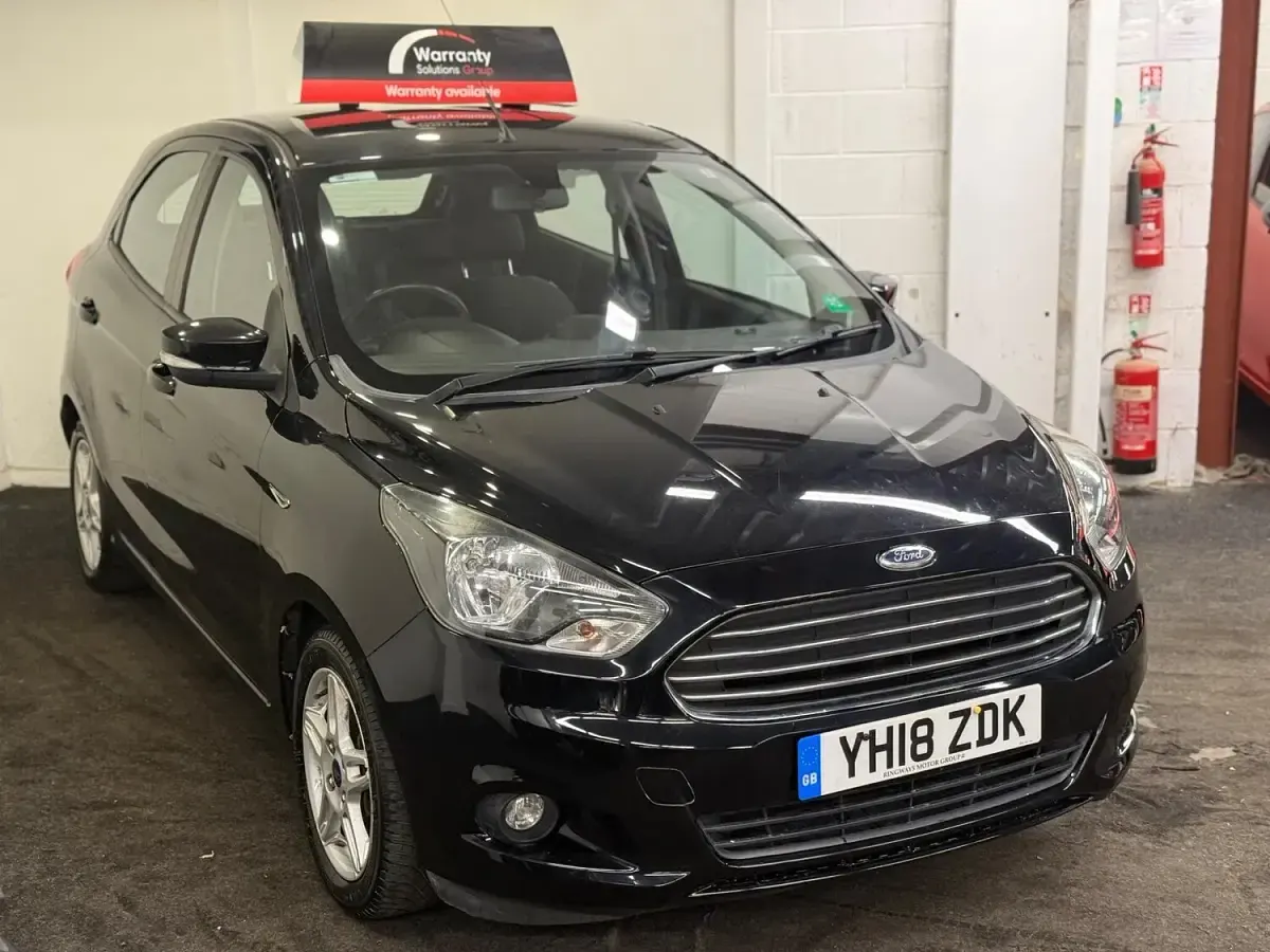 Used Ford Ka Plus Zetec 85 HP (62 kW) 2018 Black Hatchback