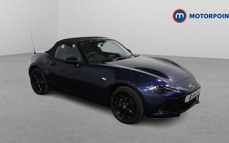 Used Mazda MX5 132 HP (97 kW) 2021 Blue Cabriolet