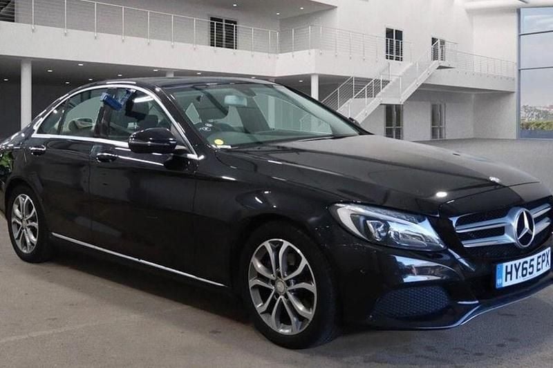 Black Used 2015 Mercedes C220 Premium Sedan | £8,499 (Fair price) - Image 1/1