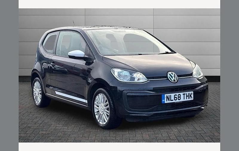 Black Used 2018 VW up! move up! Hatchback | £7,490 (Fair price) - Image 1/4