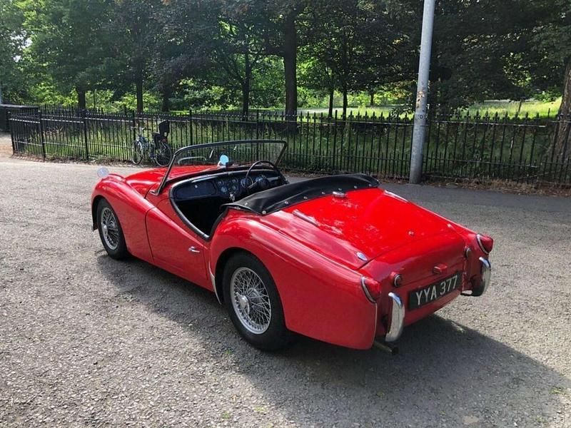 Used Triumph TR3 1957 Red Cabriolet
