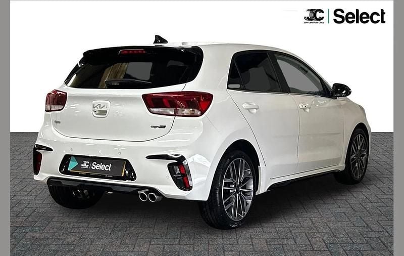 Used Kia Rio GT-Line S 117 HP (86 kW) 2023 White Hatchback