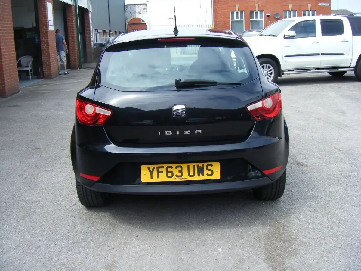 Used Seat Ibiza 85 HP (62 kW) 2013 Black Hatchback