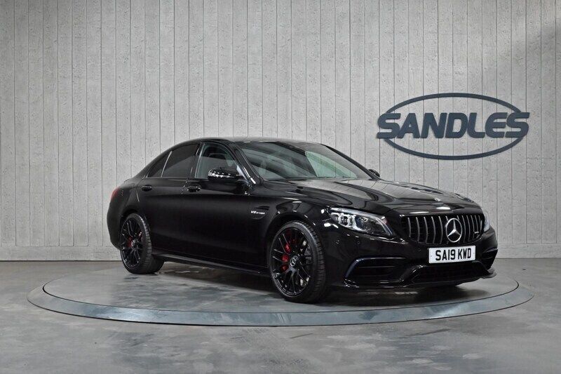 Black Used 2019 Mercedes C63 AMG AMG Sedan | £37,999 (A bit pricey) - Image 1/4