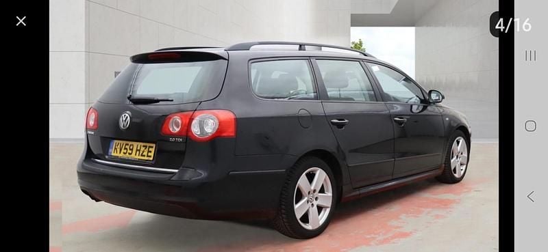 Used VW Passat R-line 2009 Black Estate