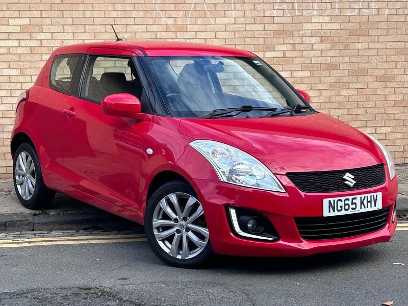 Red Used 2015 Suzuki Swift SZ3 Hatchback | £4,395 (Fair price) - Image 1/4