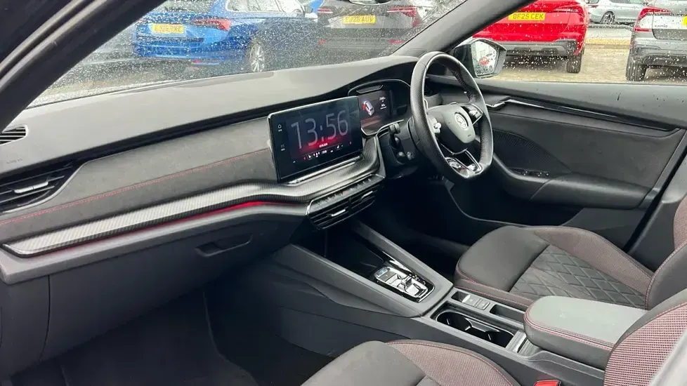 Used Skoda Octavia vRS 200 HP (147 kW) 2023 Black magic pearl effect Estate