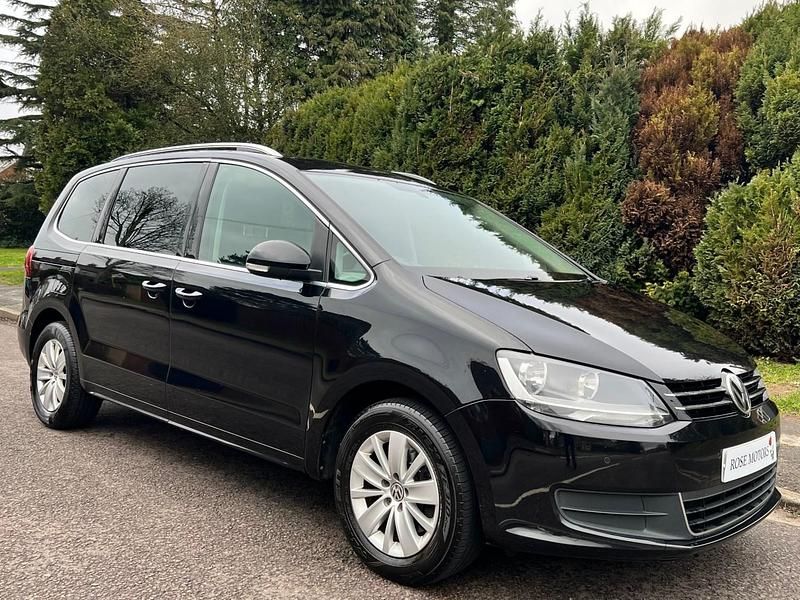Used VW Sharan SE 150 HP (110 kW) 2017 Black MPV