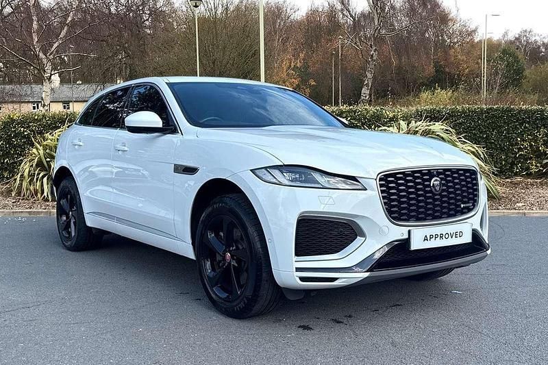 White Used 2021 Jaguar F-Pace R-Dynamic SUV | £27,000 (Good price) - Image 1/4