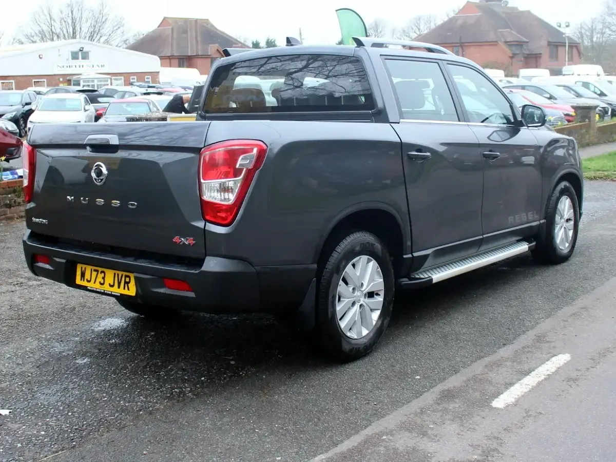 Used SsangYong Musso 202 HP (148 kW) 2023 Grey Pickup