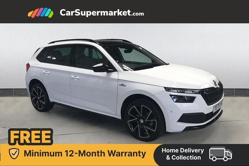 White Used 2020 Skoda Kamiq Monte Carlo SUV | £15,997 (Fair price) - Image 1/4
