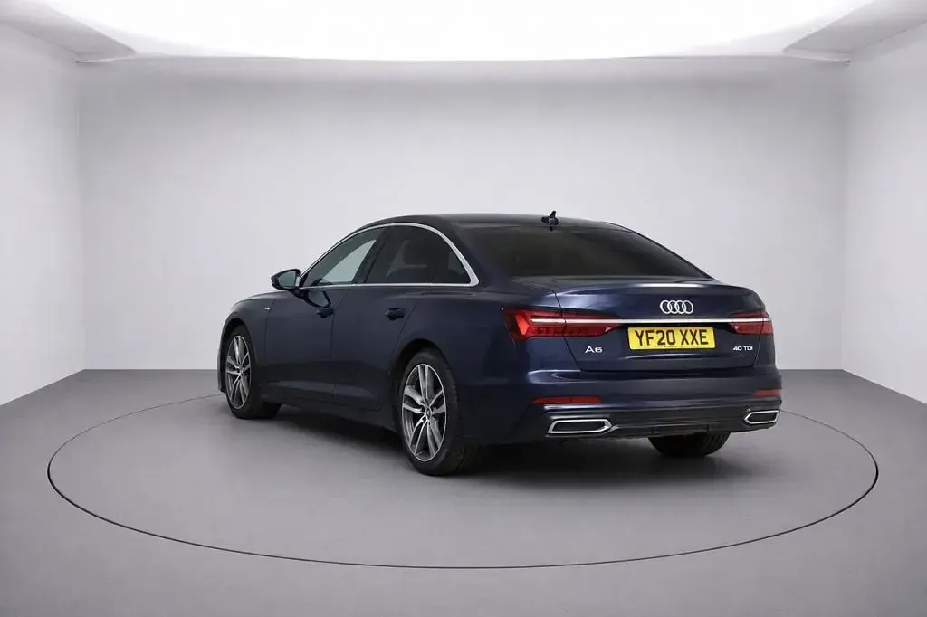 Used Audi A6 S-Line 2020 Blue Sedan