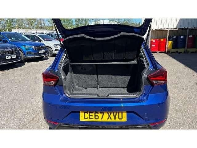 Begagnad Seat Ibiza SE 75 HK (55 kW) 2017 Blå Halvkombi