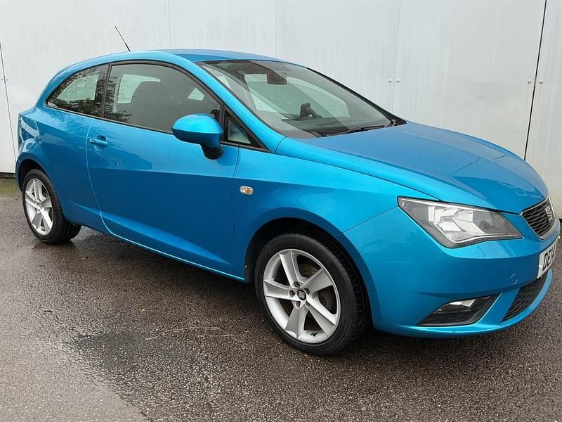 Used Seat Ibiza Sport 85 HP (62 kW) 2014 Blue Hatchback