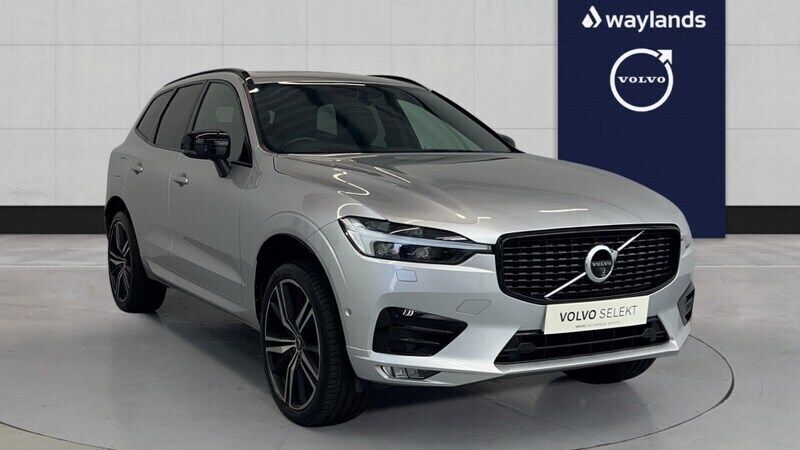 Silver Used 2021 Volvo XC60 R-Design Pro SUV | £30,301 (Fair price) - Image 1/4