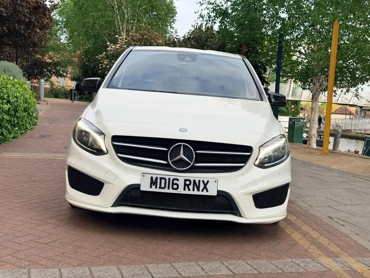 Used Mercedes B180 AMG line 2016 White MPV