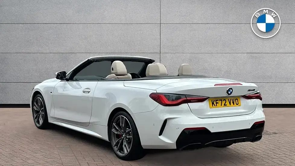 Used BMW M440 M Sport 369 HP (271 kW) 2022 White Cabriolet
