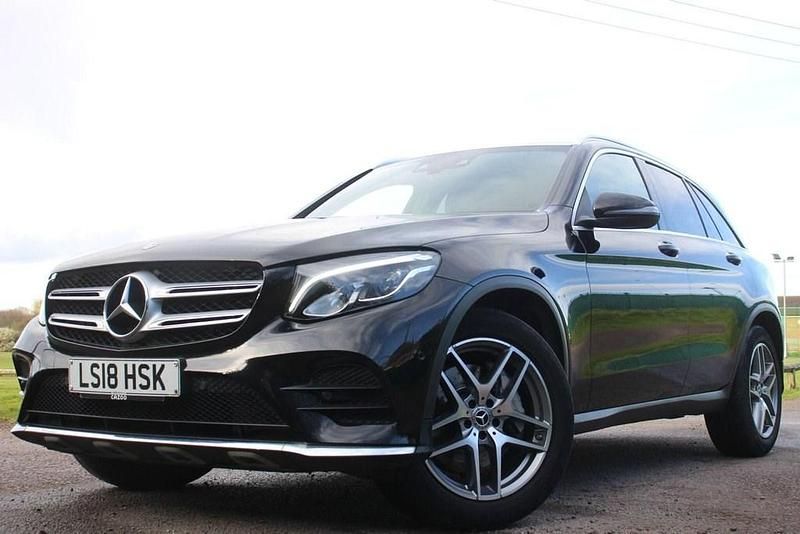 Used Mercedes GLC220 AMG line 170 HP (125 kW) 2018 Black Estate