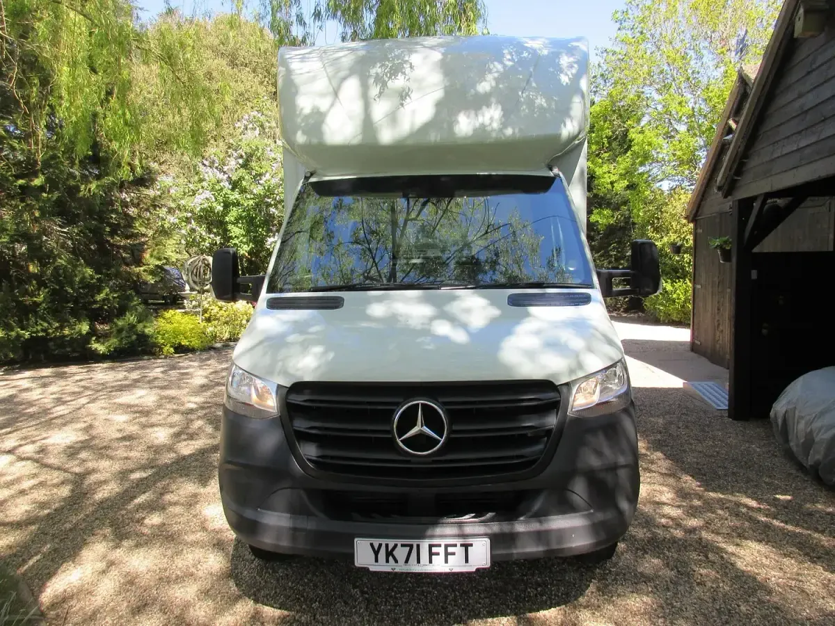 Used Mercedes Sprinter 163 HP (119 kW) 2021 Green Van