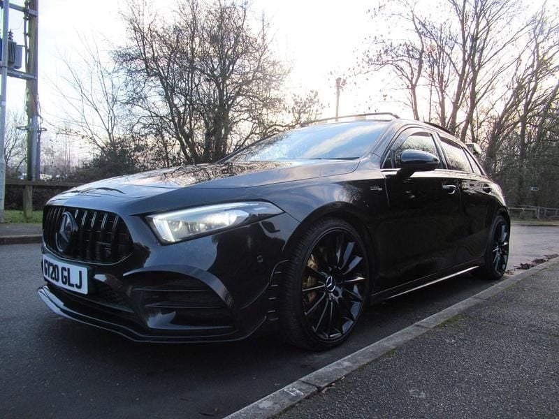 Used Mercedes A35 AMG Premium Plus 2020 Black Hatchback