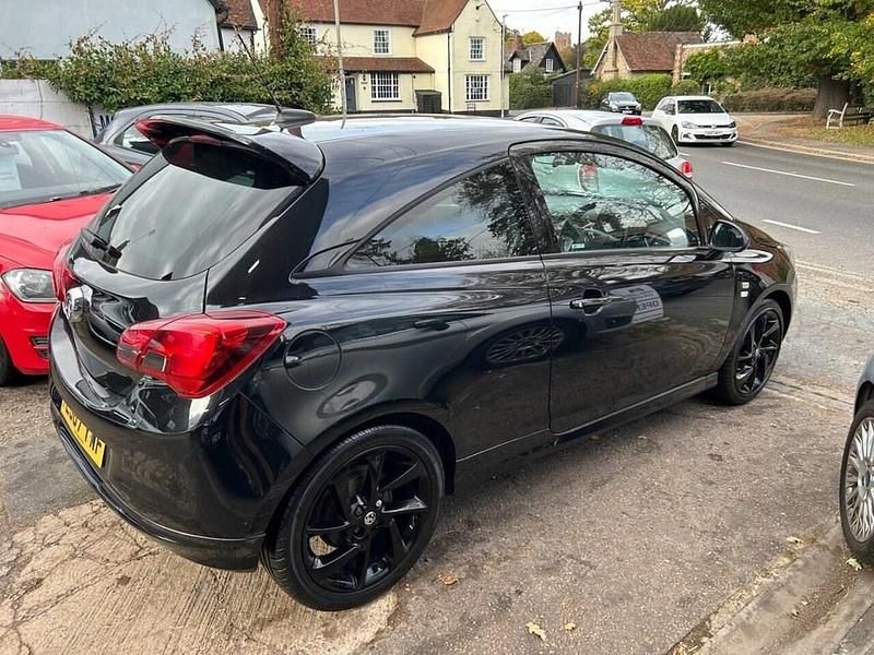 Used Vauxhall Corsa Edition 90 HP (66 kW) 2017 Black Hatchback