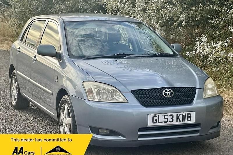 Used Toyota Corolla T3 110 HP (80 kW) 2003 Grey Hatchback
