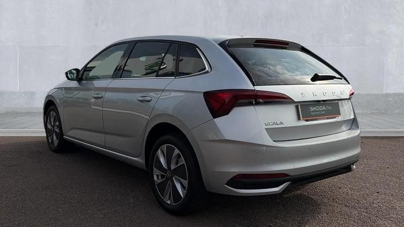Used Skoda Scala SE L 116 HP (85 kW) 2025 Brilliant silver metallic Hatchback