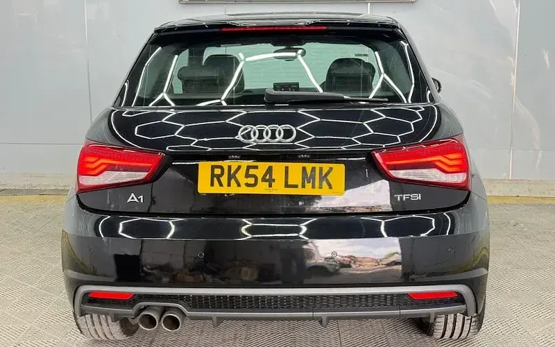 Used Audi A1 Sportback S-Line 125 HP (91 kW) 2015 Black Hatchback