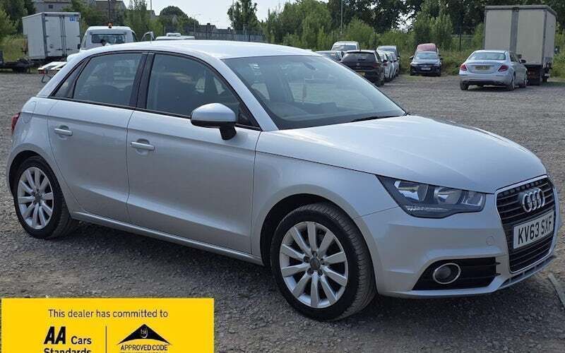 Silver Used 2013 Audi A1 Sportback Sport Hatchback | £8,480 (Fair price) - Image 1/4